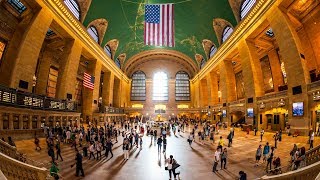 Walking Tour of Grand Central Terminal — New York City 【4K】🇺🇸 [upl. by Mart435]