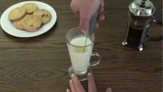 Aerolatte  The Original Steam Free Milk Frother [upl. by Nihahs]