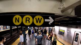 ⁴ᴷ The Busiest NYC Subway Station Times Square–42nd StreetPort Authority Bus Terminal [upl. by Tniassuot]