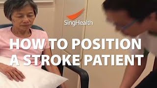 How To Position A Stroke Patient [upl. by Crelin]