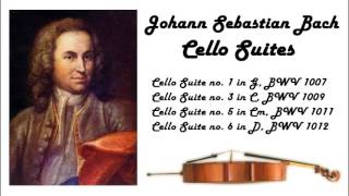 Johann Sebastian Bach  Cello suites in 432 Hz great for reading or studying [upl. by Schoenfelder]